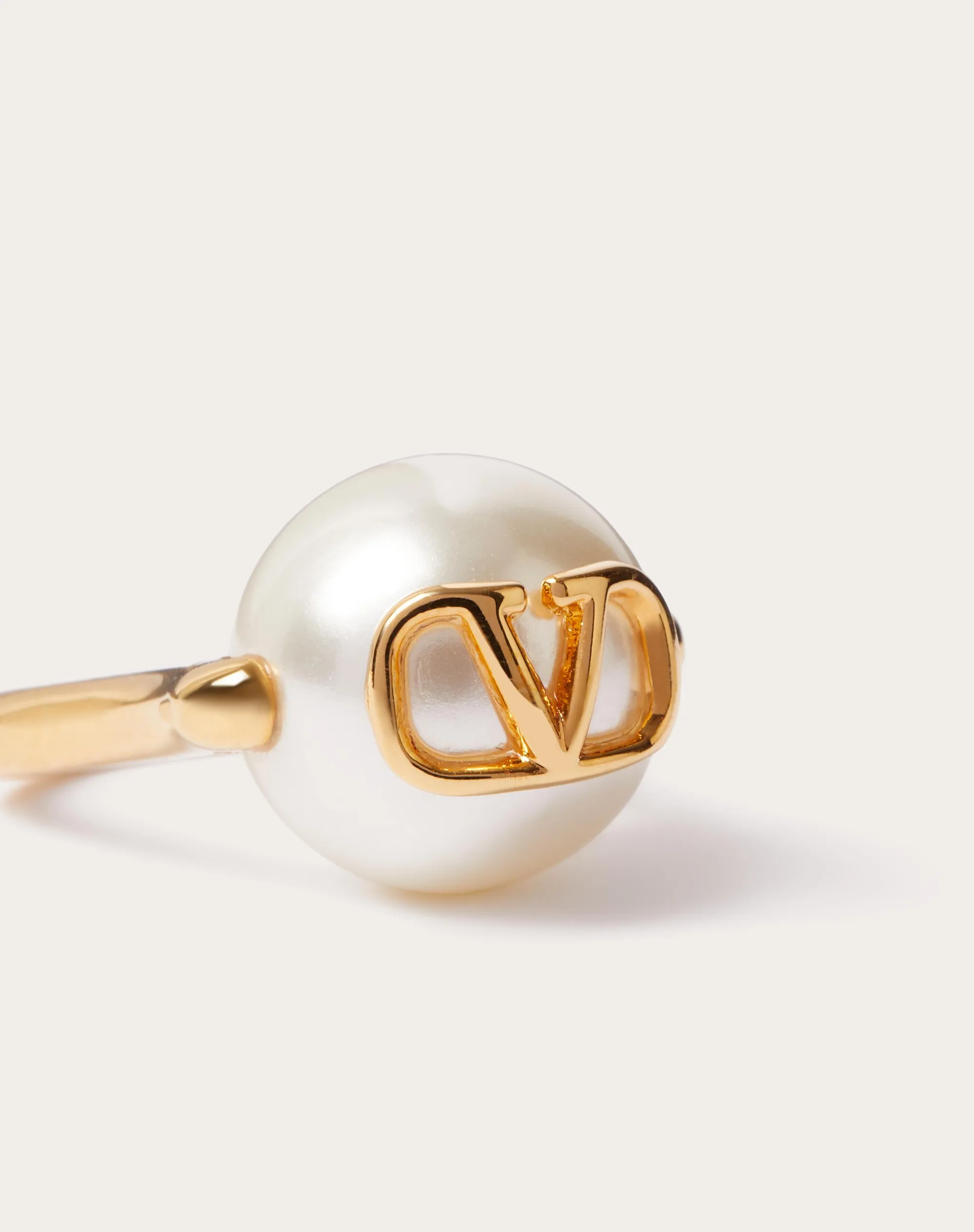 ANELLO VLOGO SIGNATURE IN METALLO E RESINA